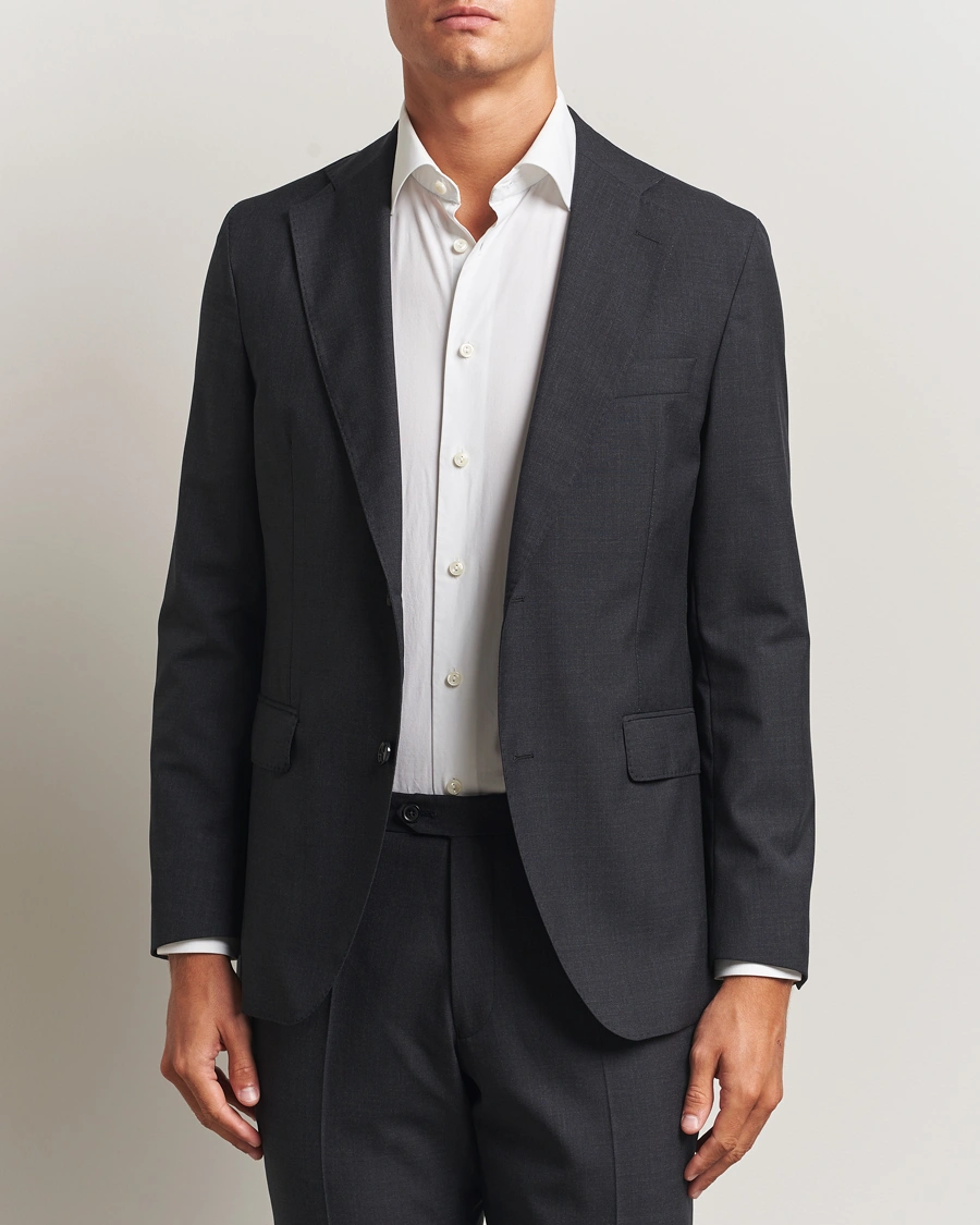 Herre | Blazere & jakker | Oscar Jacobson | Fogerty Wool Blazer Grey