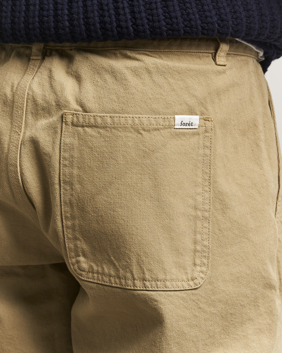 Herre | Bukser | Forét | Clay Twill Pants Khaki
