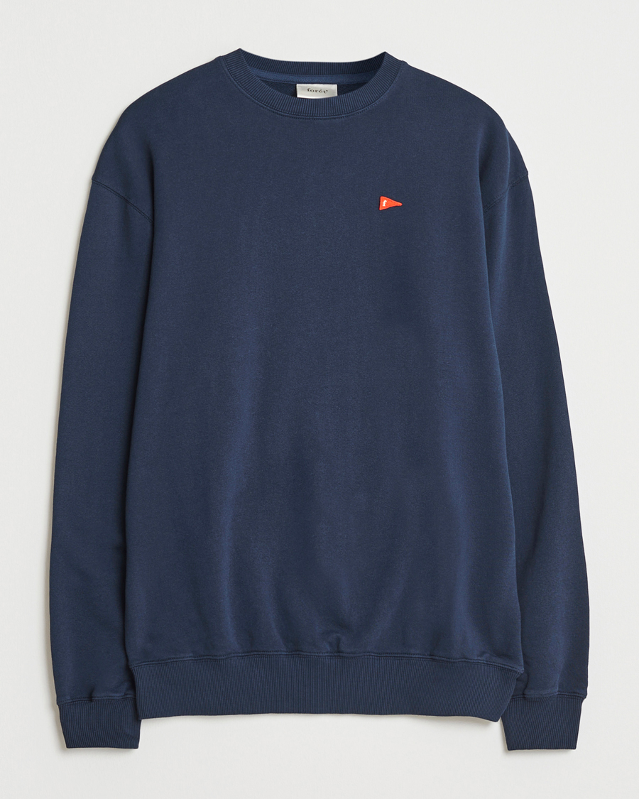 Herre | Trøjer | Forét | Flag Sweatshirt Navy