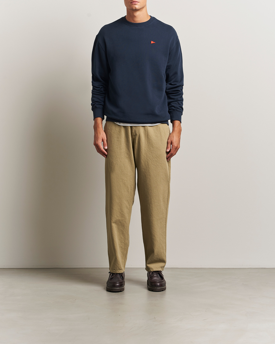 Herre | Trøjer | Forét | Flag Sweatshirt Navy