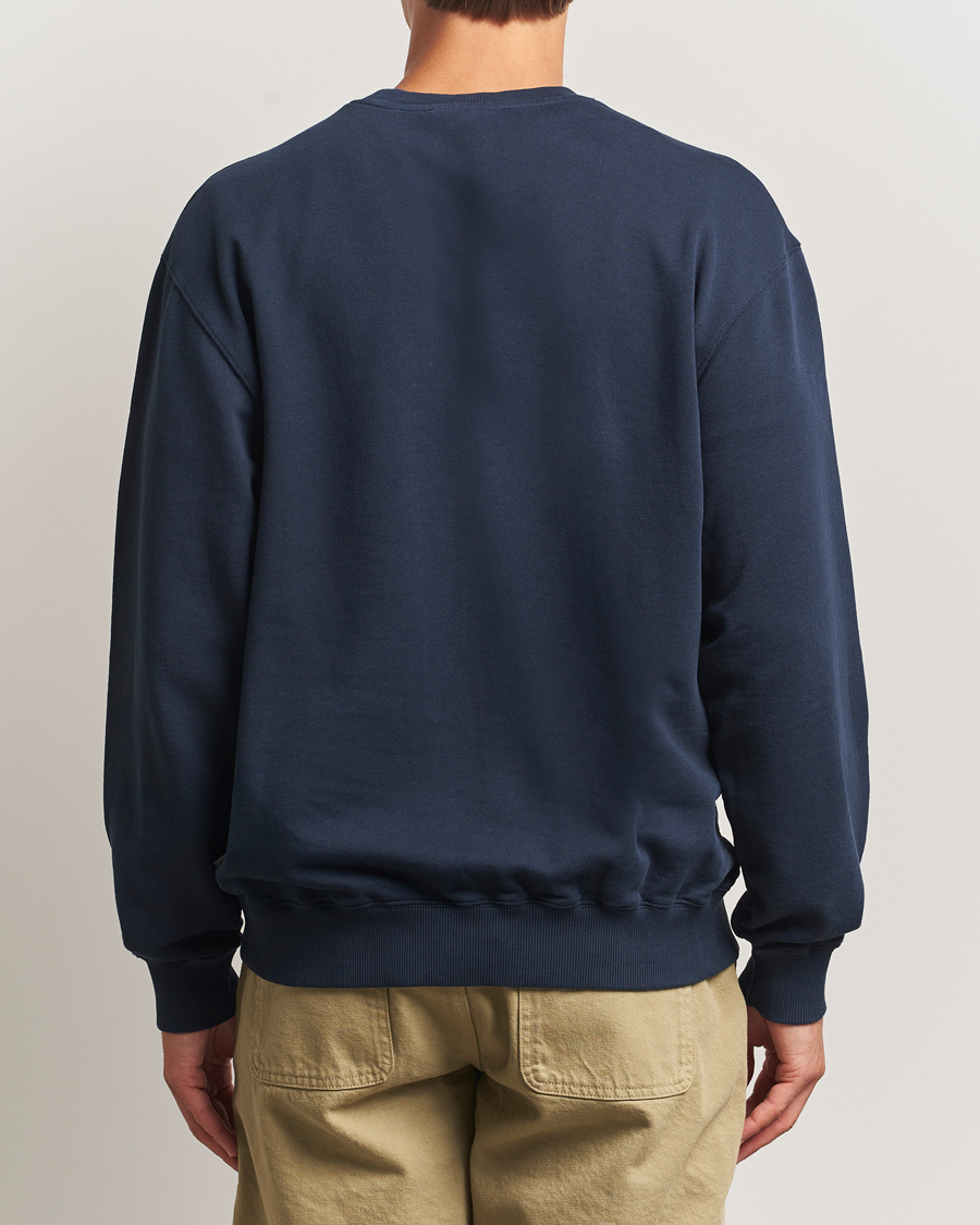Herre | Trøjer | Forét | Flag Sweatshirt Navy