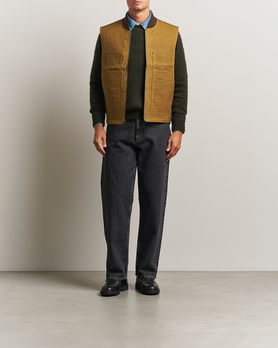 Herre | Veste | Filson | Tin Cloth Insulated Work Vest Dark Tan