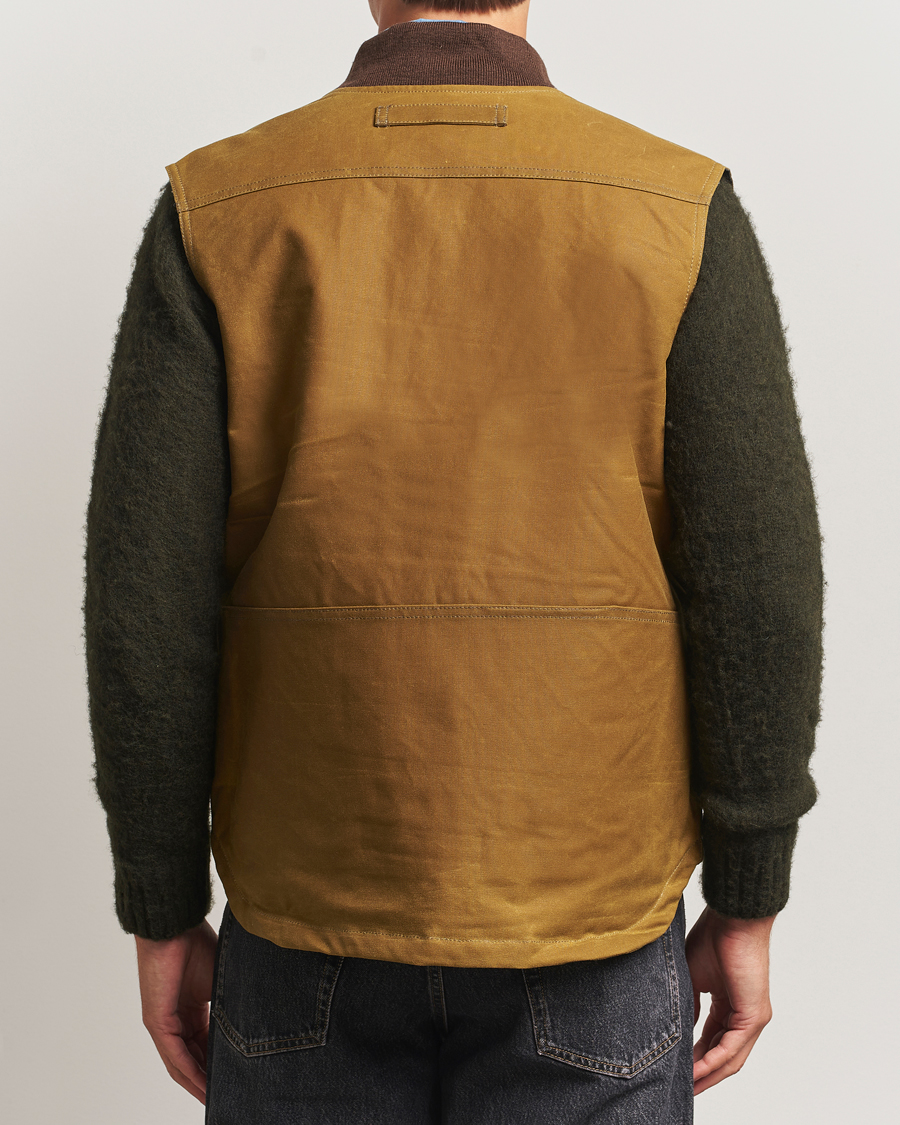 Herre | Veste | Filson | Tin Cloth Insulated Work Vest Dark Tan