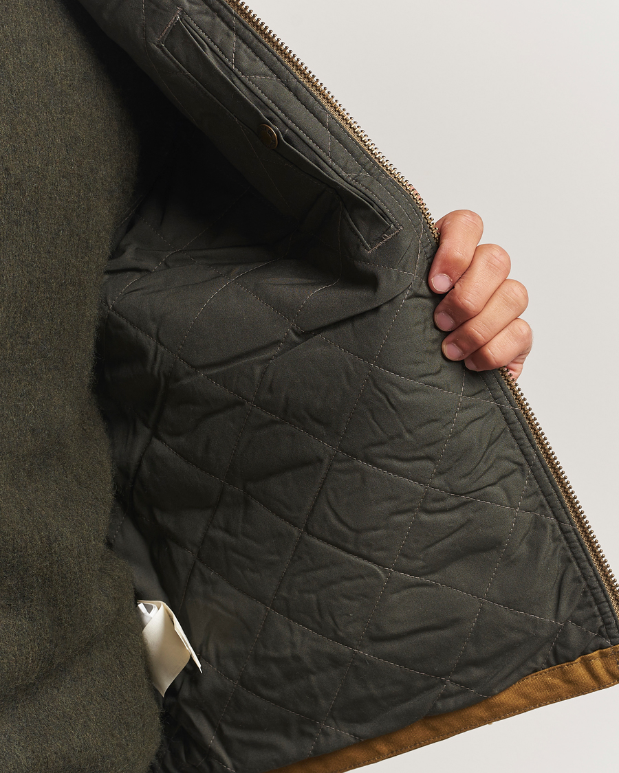 Herre | Veste | Filson | Tin Cloth Insulated Work Vest Dark Tan