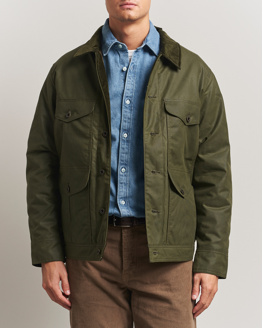 Herre | Jakker | Filson | Journeyman Waxed Jacket Otter Green