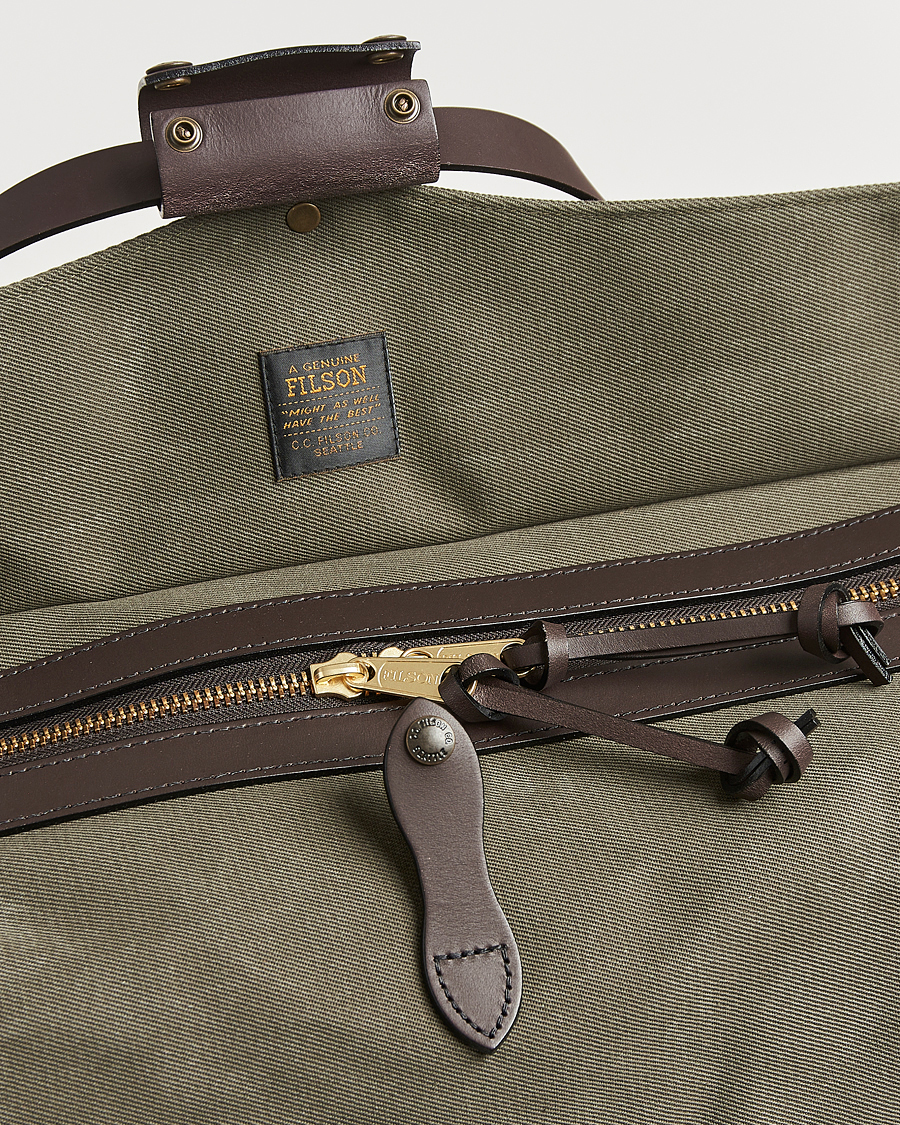Herre | Tasker | Filson | Rugged Twill Duffle Large Otter Green