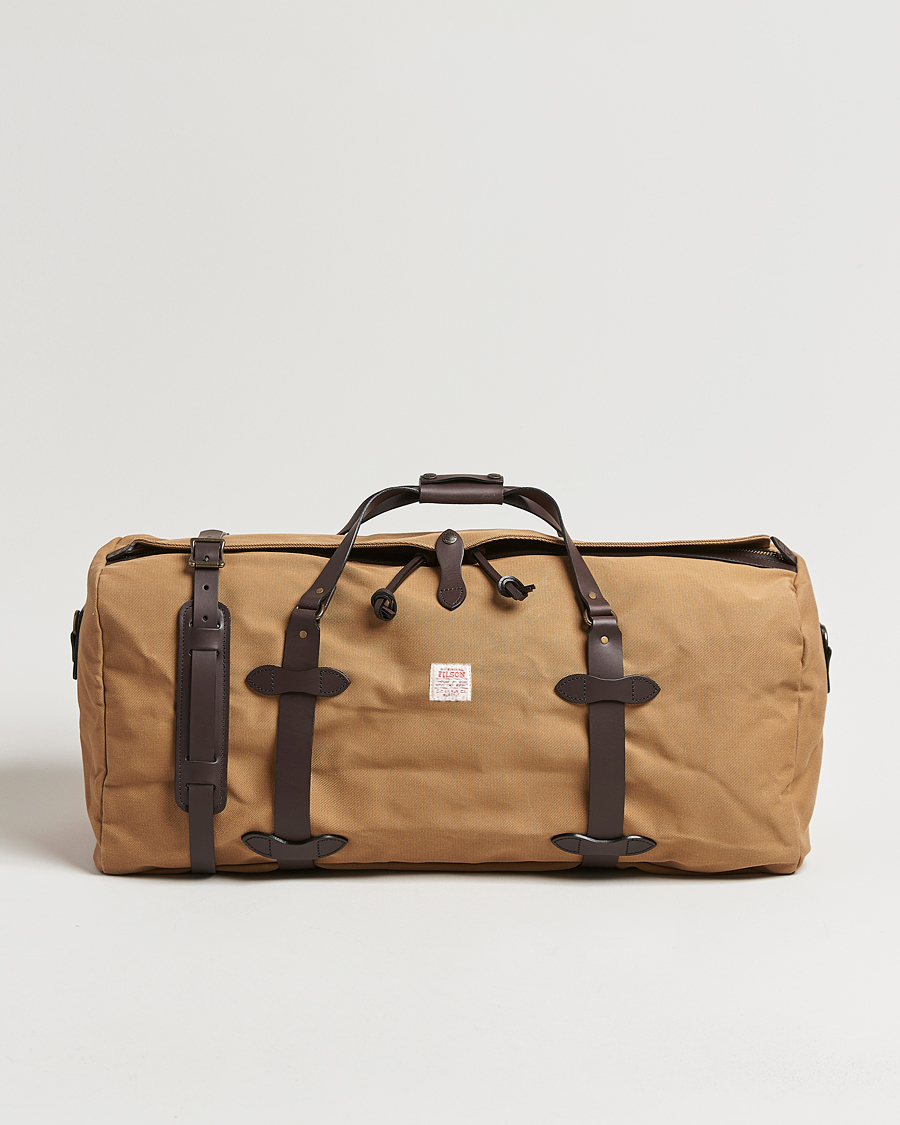 Herre | Tasker | Filson | Rugged Twill Duffle Large Tan