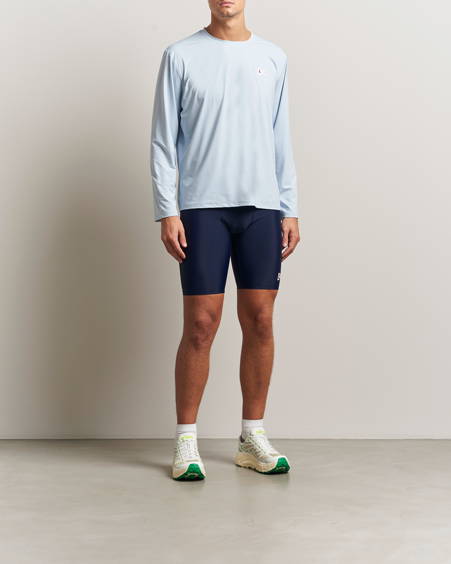 Herre | Shorts | District Vision | 9 Inch Half Tights Indigo