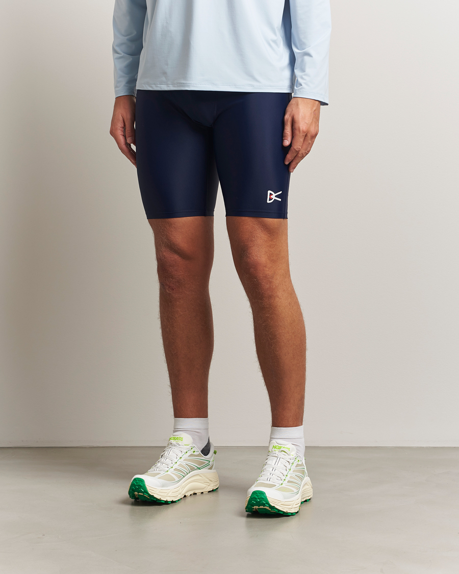Herre | Shorts | District Vision | 9 Inch Half Tights Indigo