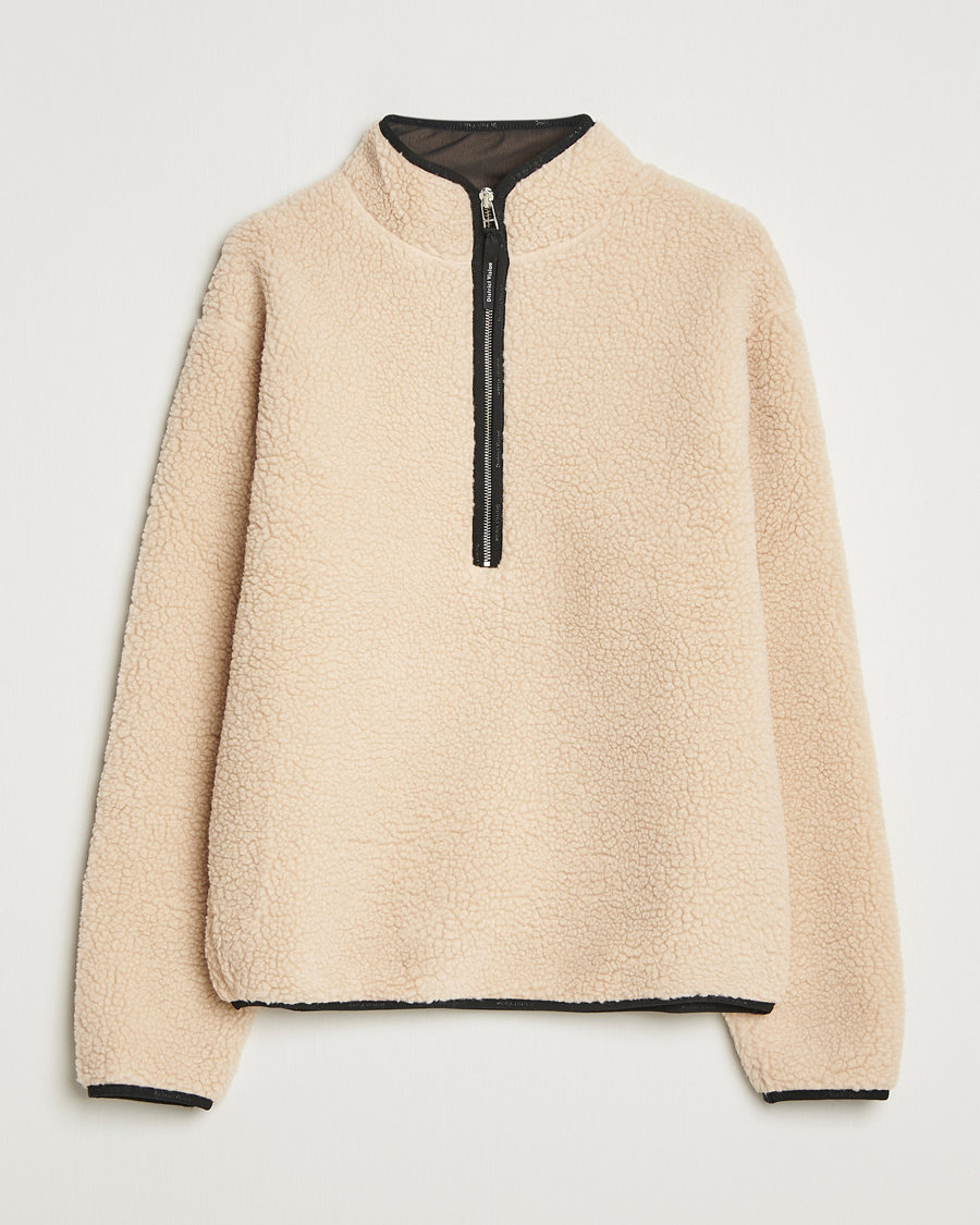 Herre | Trøjer | District Vision | Heavyweight Half Zip Pile Fleece Quartz
