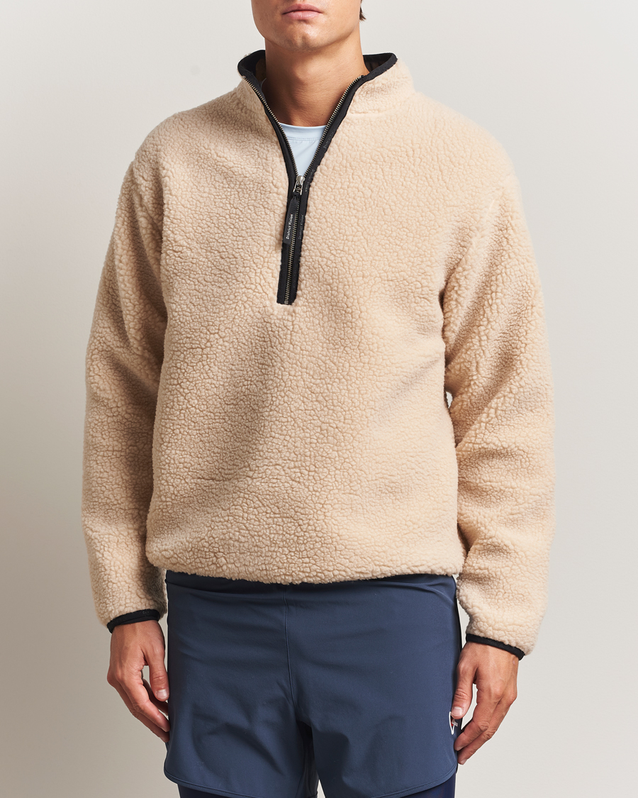 Herre | Trøjer | District Vision | Heavyweight Half Zip Pile Fleece Quartz