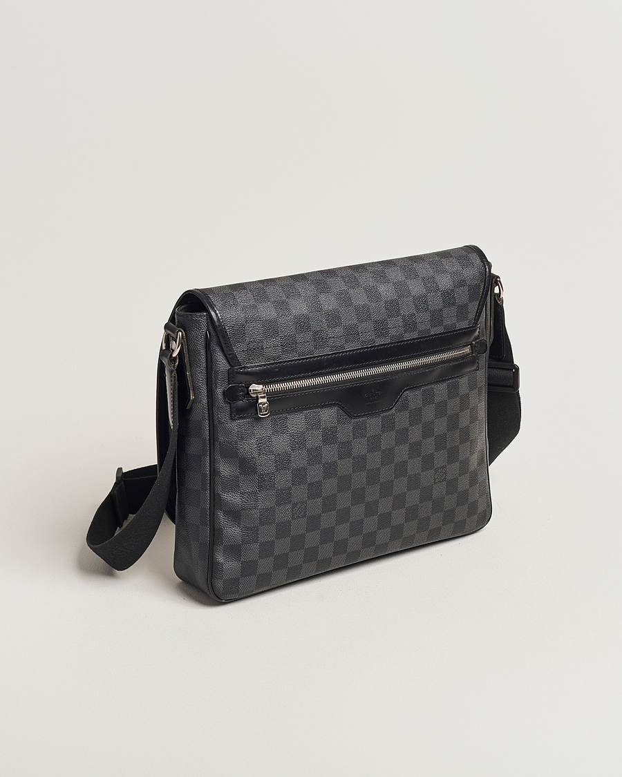 Herre | Pre-Owned & Vintage Bags | Louis Vuitton Pre-Owned | Daniel MM Shoulder Bag Damier Graphite