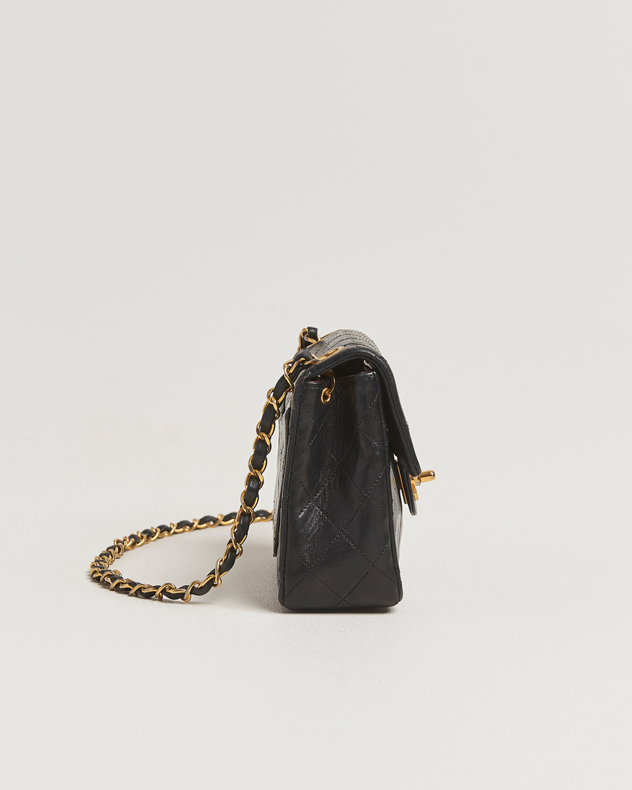 Herre | Pre-Owned & Vintage Bags | Chanel Pre-Owned | Classic Mini Flap Bag Black