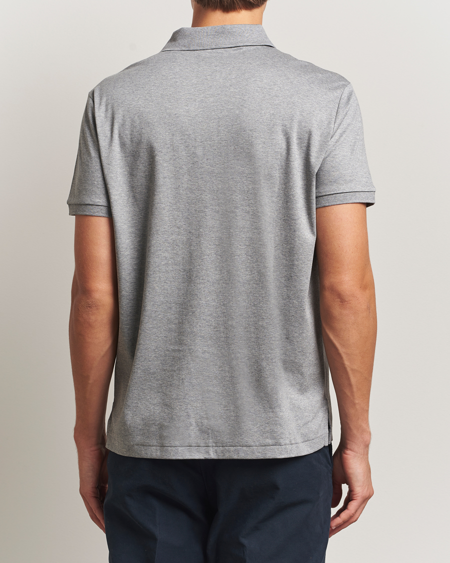 Herre | Polotrøjer | Polo Ralph Lauren | Custom Slim Fit Cotton Polo Steel Heather