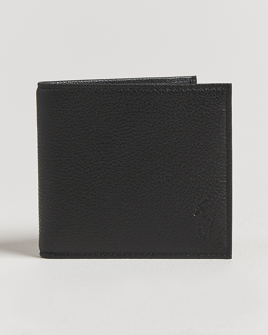 Herre | Punge | Polo Ralph Lauren | Pebbled Leather Billfold Wallet Black