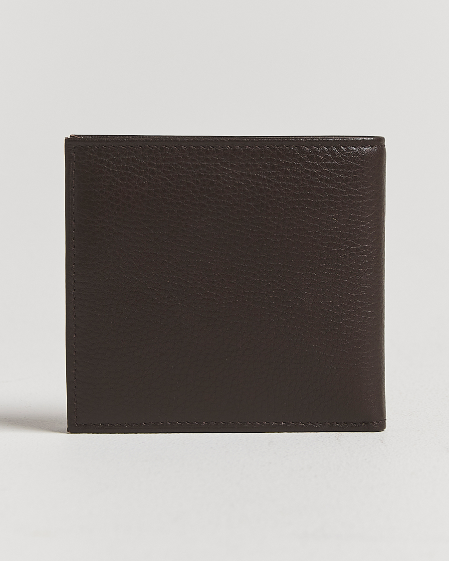 Herre | Punge | Polo Ralph Lauren | Pebbled Leather Billfold Wallet Brown