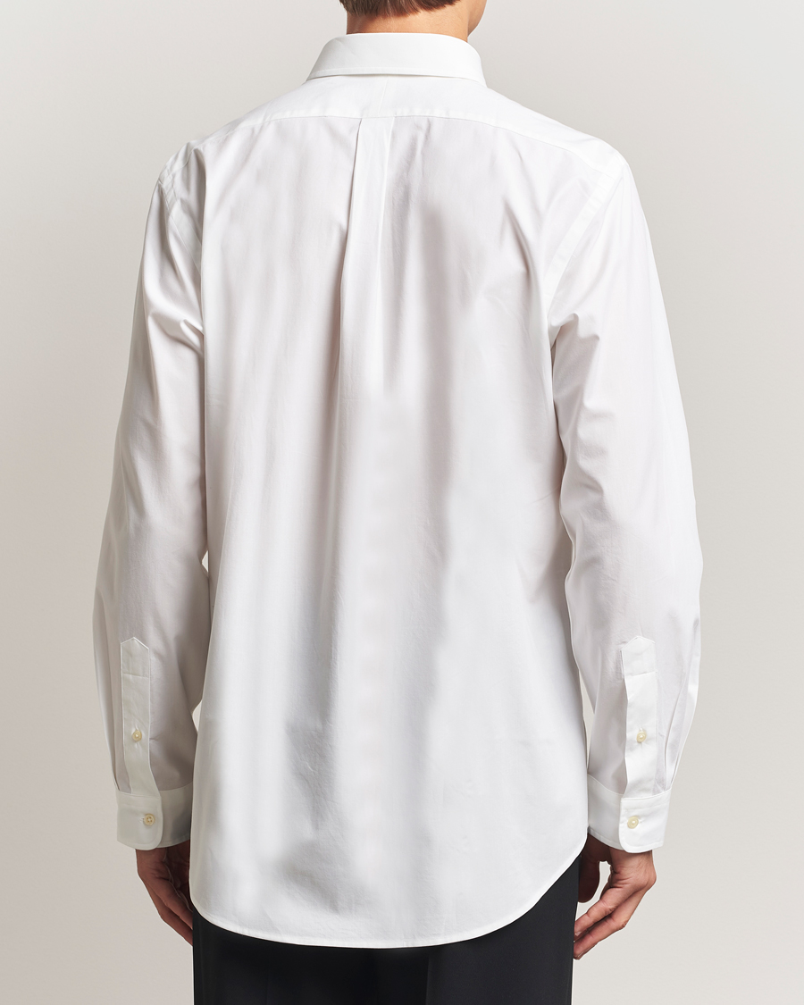 Herre | Skjorter | Polo Ralph Lauren | Custom Fit Stretch Poplin Shirt White