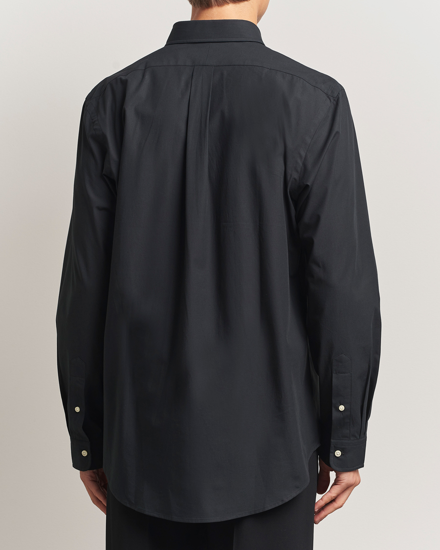 Herre | Skjorter | Polo Ralph Lauren | Custom Fit Stretch Poplin Shirt Polo Black