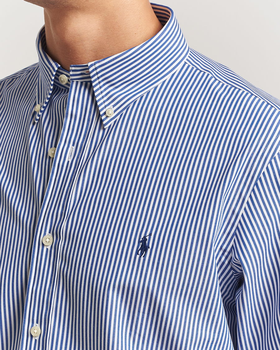 Herre | Skjorter | Polo Ralph Lauren | Custom Fit Stretch Poplin Shirt Bengal Stripe
