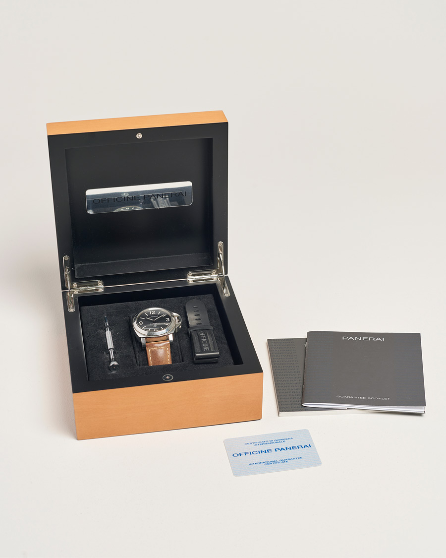 Herre | Pre-Owned & Vintage Watches | Panerai Pre-Owned | Luminor 44 Base Logo