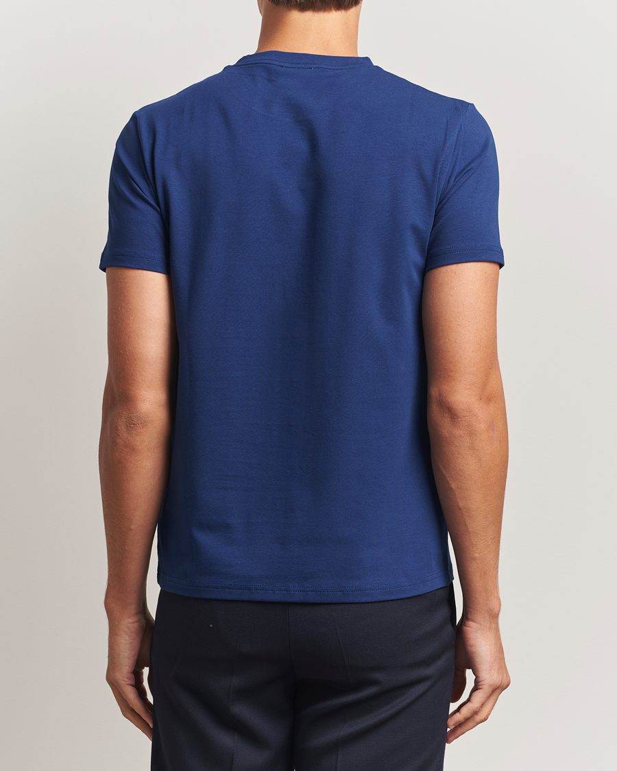 Herre | T-Shirts | Filippa K | Soft Lycra T-Shirt Royal Navy