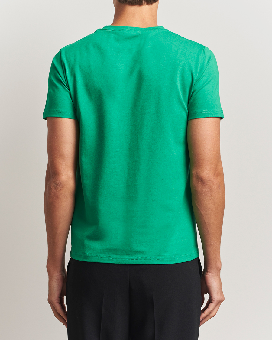 Herre | T-Shirts | Filippa K | Soft Lycra T-Shirt Apple Green