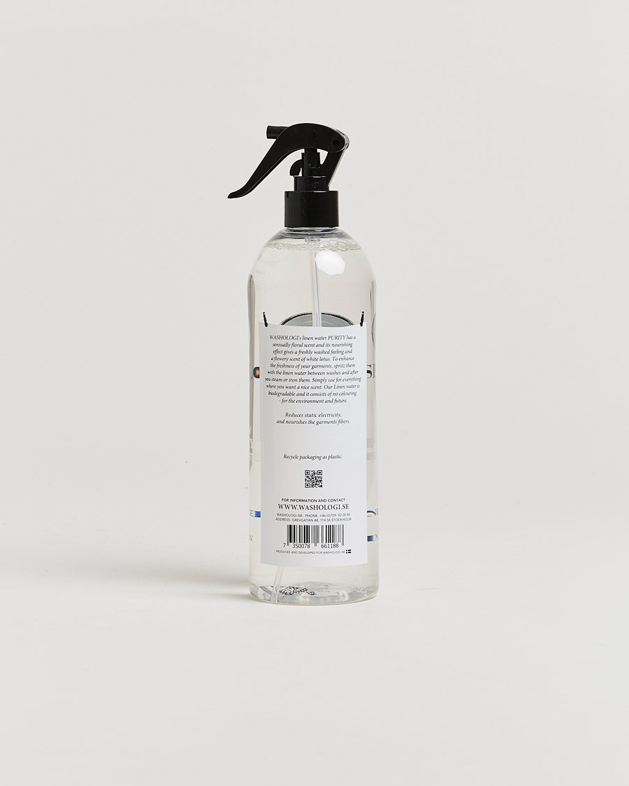 Herre | Tøjpleje | Washologi | Linen Water Purity 750ml