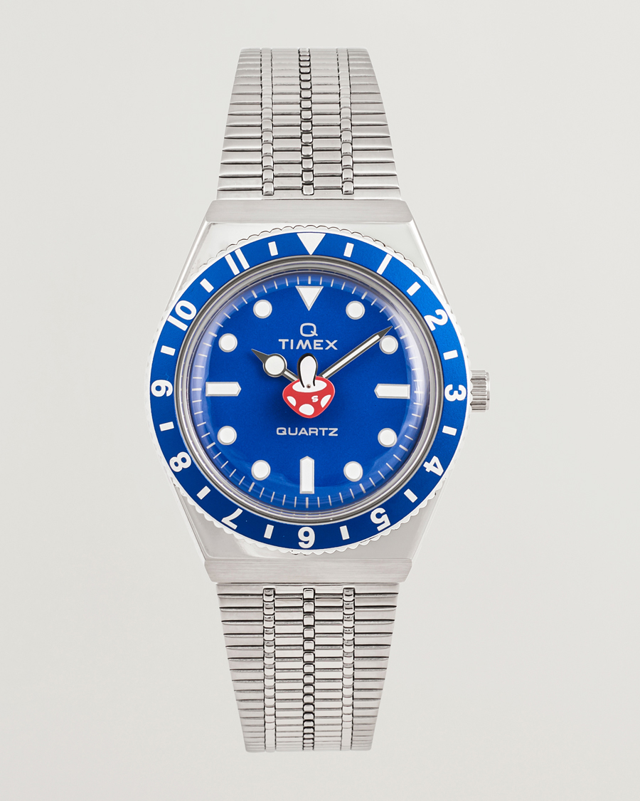Herre | Timex Timex x Seconde/Seconde/ Steel 38mm Blue Dial | Timex | x Seconde/Seconde/ Steel 38mm Blue Dial