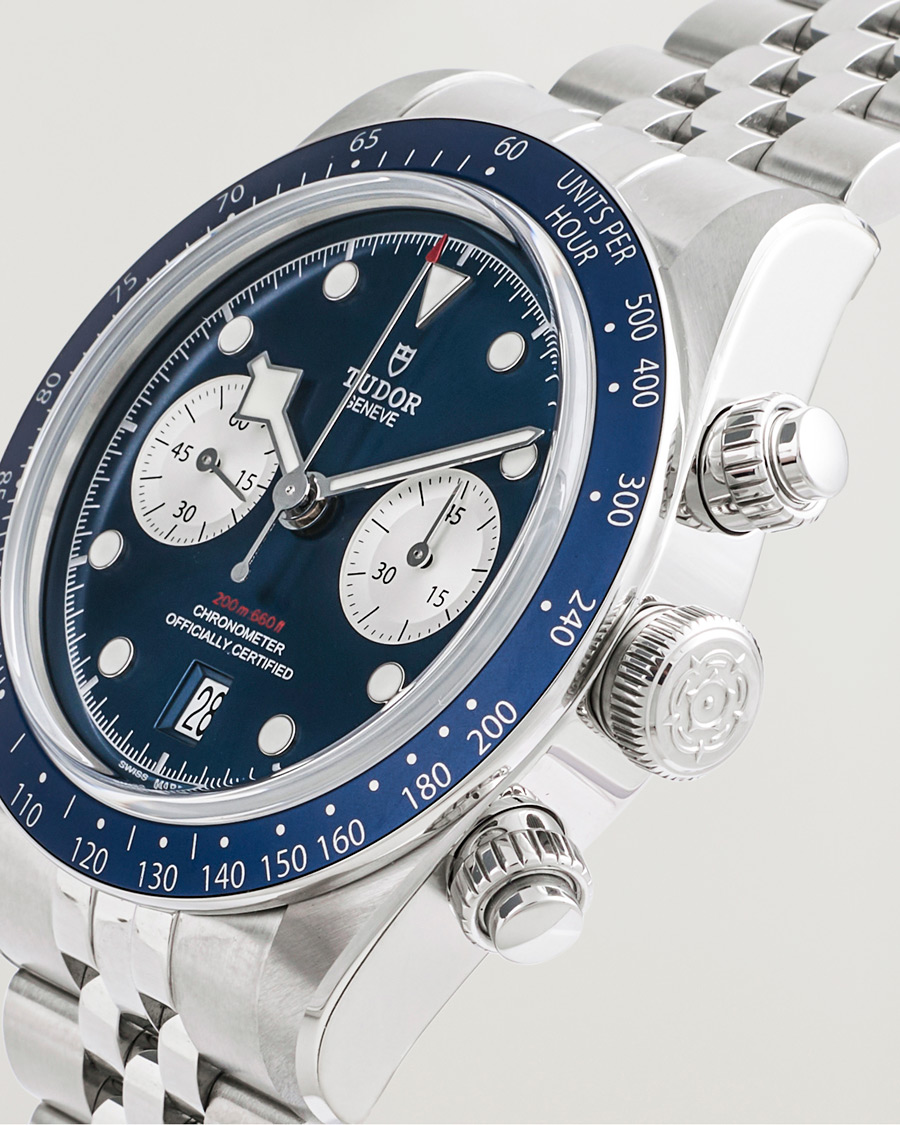 Herre | Pre-Owned & Vintage Watches | Tudor Pre-Owned | Black Bay Chrono Boutique Edition