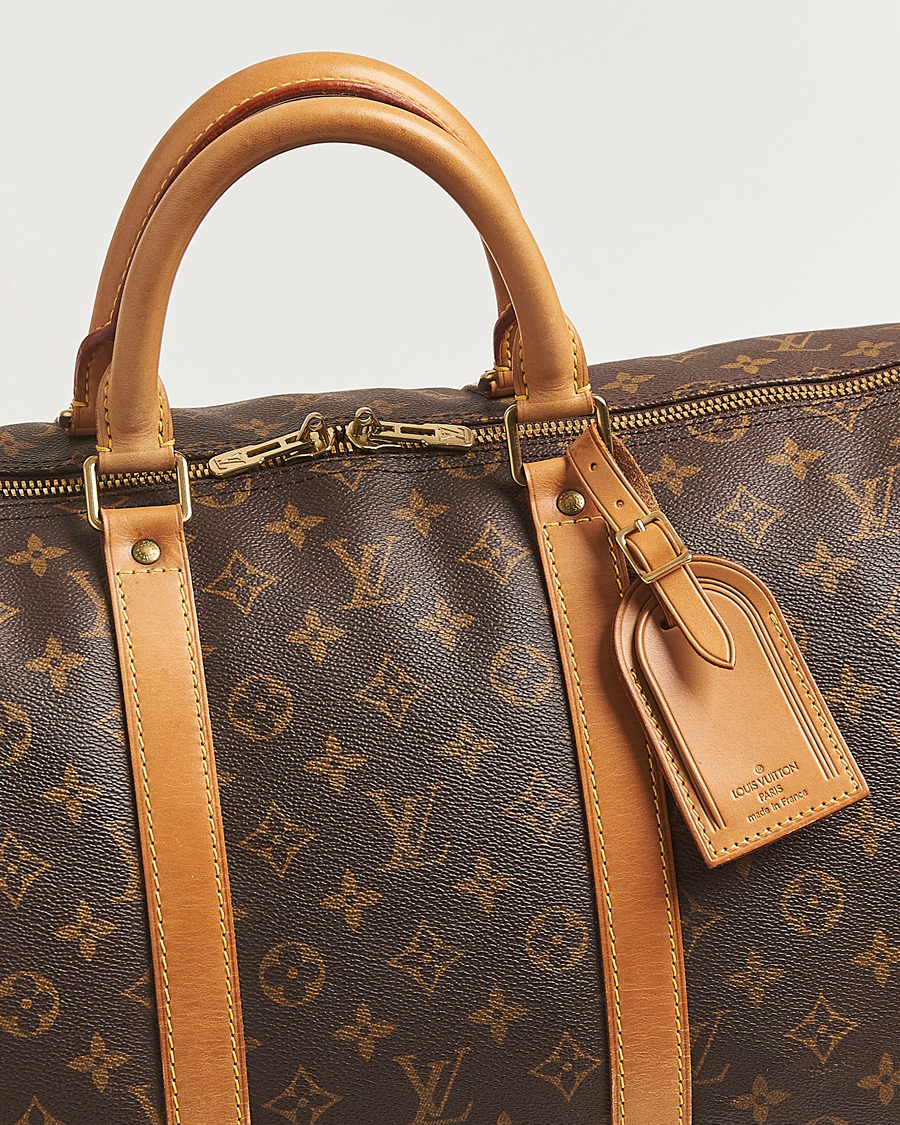 Herre | Louis Vuitton Pre-Owned Keepall Bandoulière 55 Monogram | Louis Vuitton Pre-Owned | Keepall Bandoulière 55 Monogram
