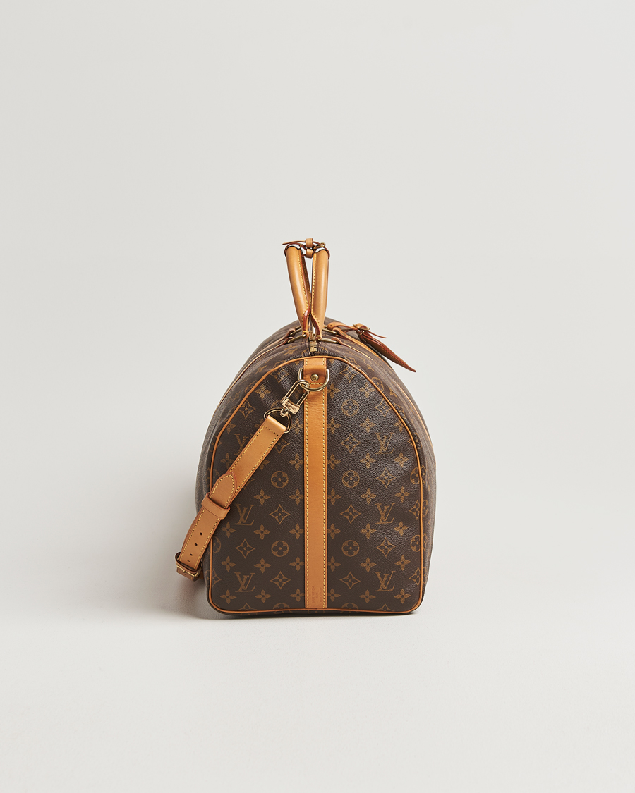 Herre | Louis Vuitton Pre-Owned Keepall Bandoulière 55 Monogram | Louis Vuitton Pre-Owned | Keepall Bandoulière 55 Monogram