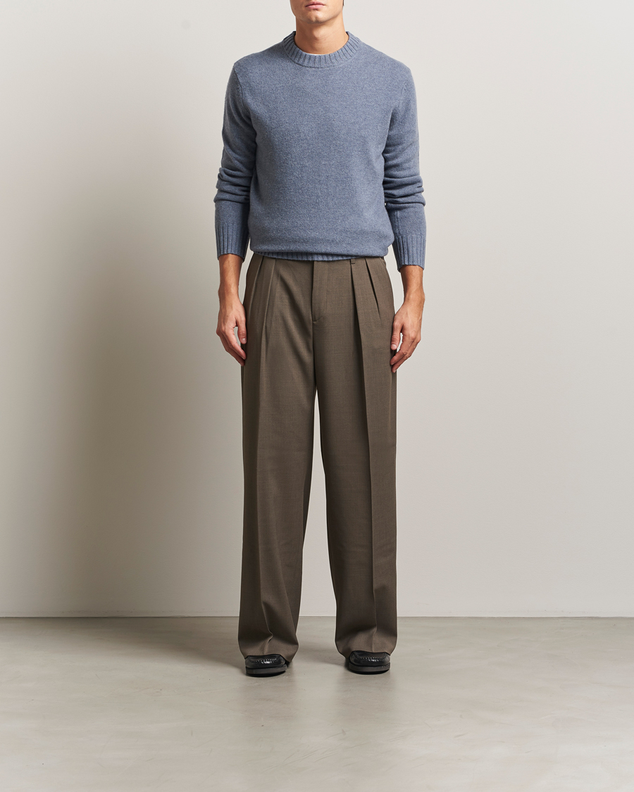 Herre | Trøjer | A Day's March | Marlow Lambswool Sweater Frost