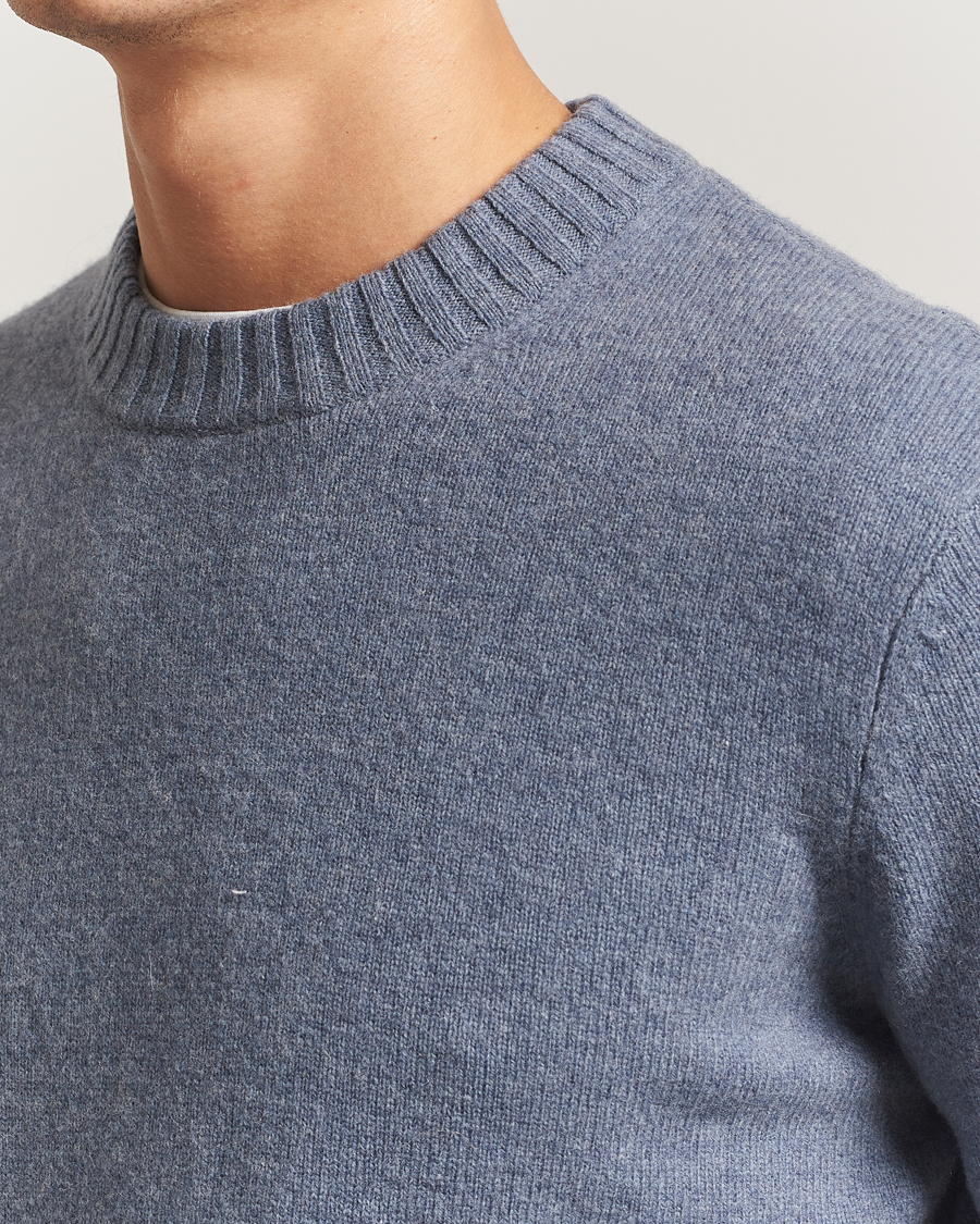 Herre | Trøjer | A Day's March | Marlow Lambswool Sweater Frost