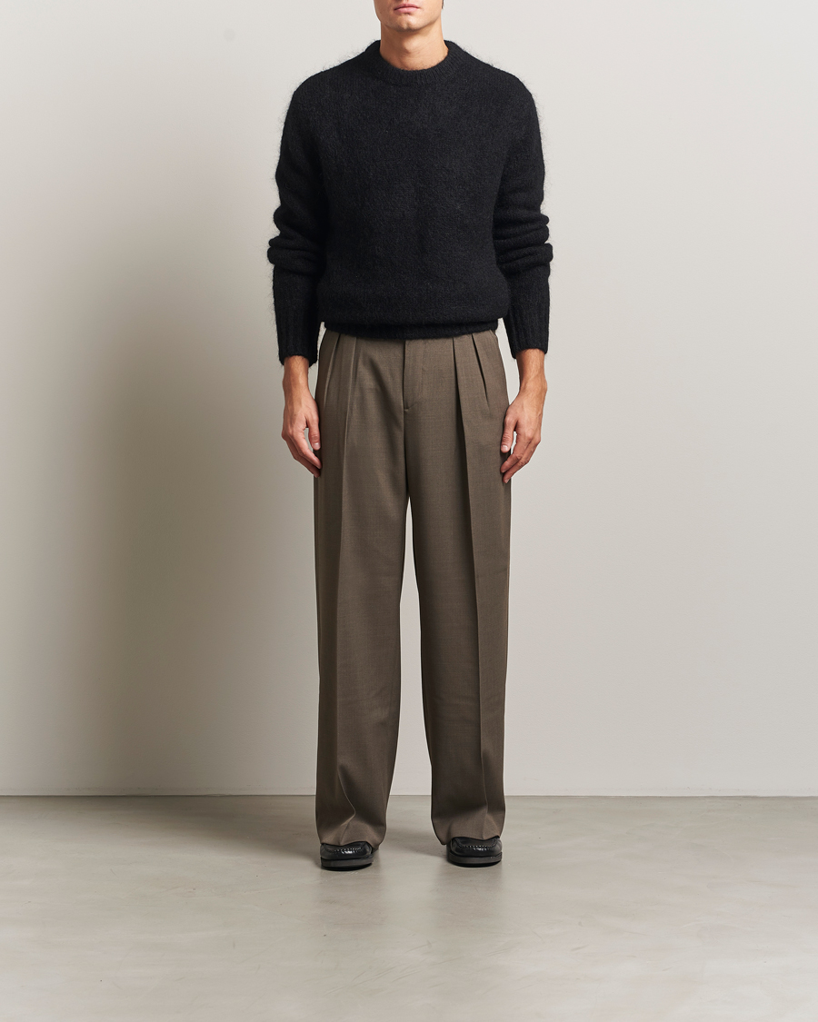 Herre | Trøjer | A Day's March | Tietar Mohair Sweater Black