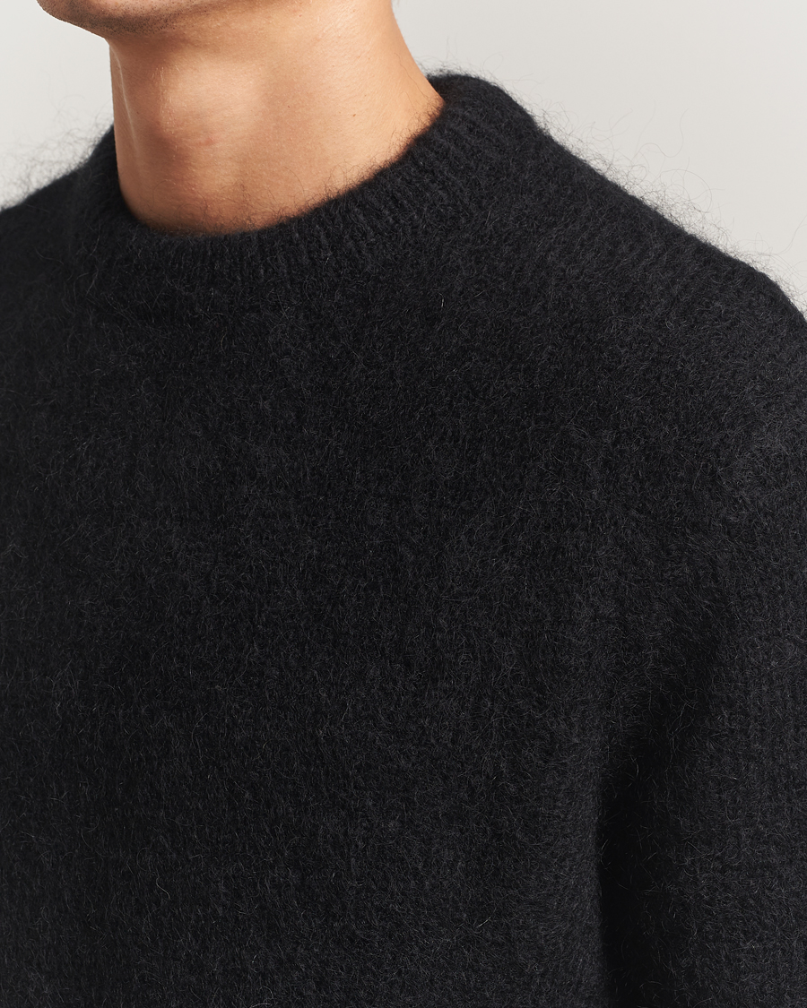 Herre | Trøjer | A Day's March | Tietar Mohair Sweater Black