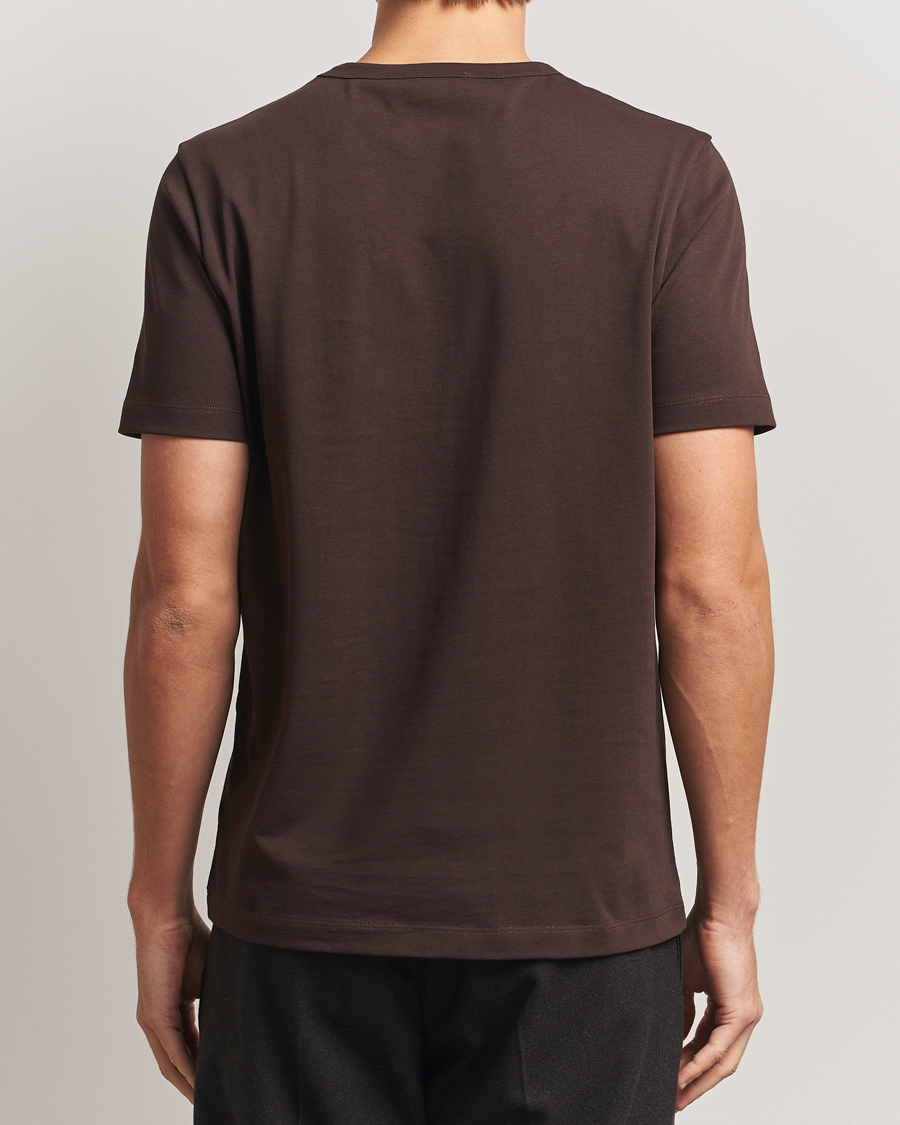 Herre | T-Shirts | A Day's March | Heavyweight T-Shirt Dark Brown