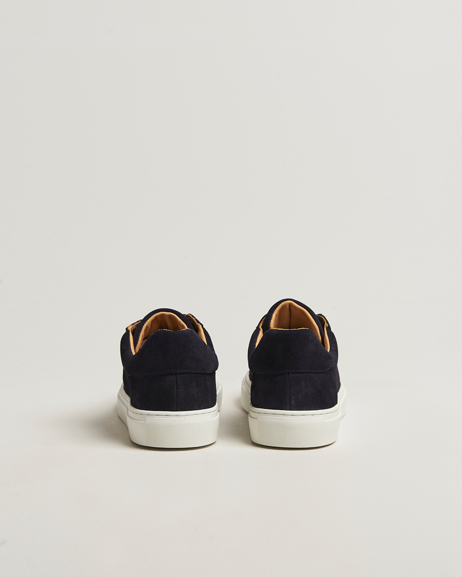 Herre | Sneakers | A Day's March | Suede Marching Sneaker Navy