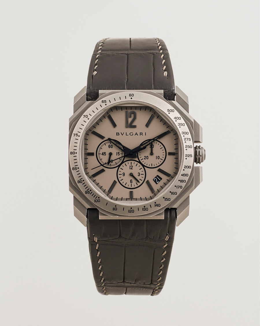 Herre | Bvlgari Pre-Owned Octo BGO41TCH | Bvlgari Pre-Owned | Octo BGO41TCH
