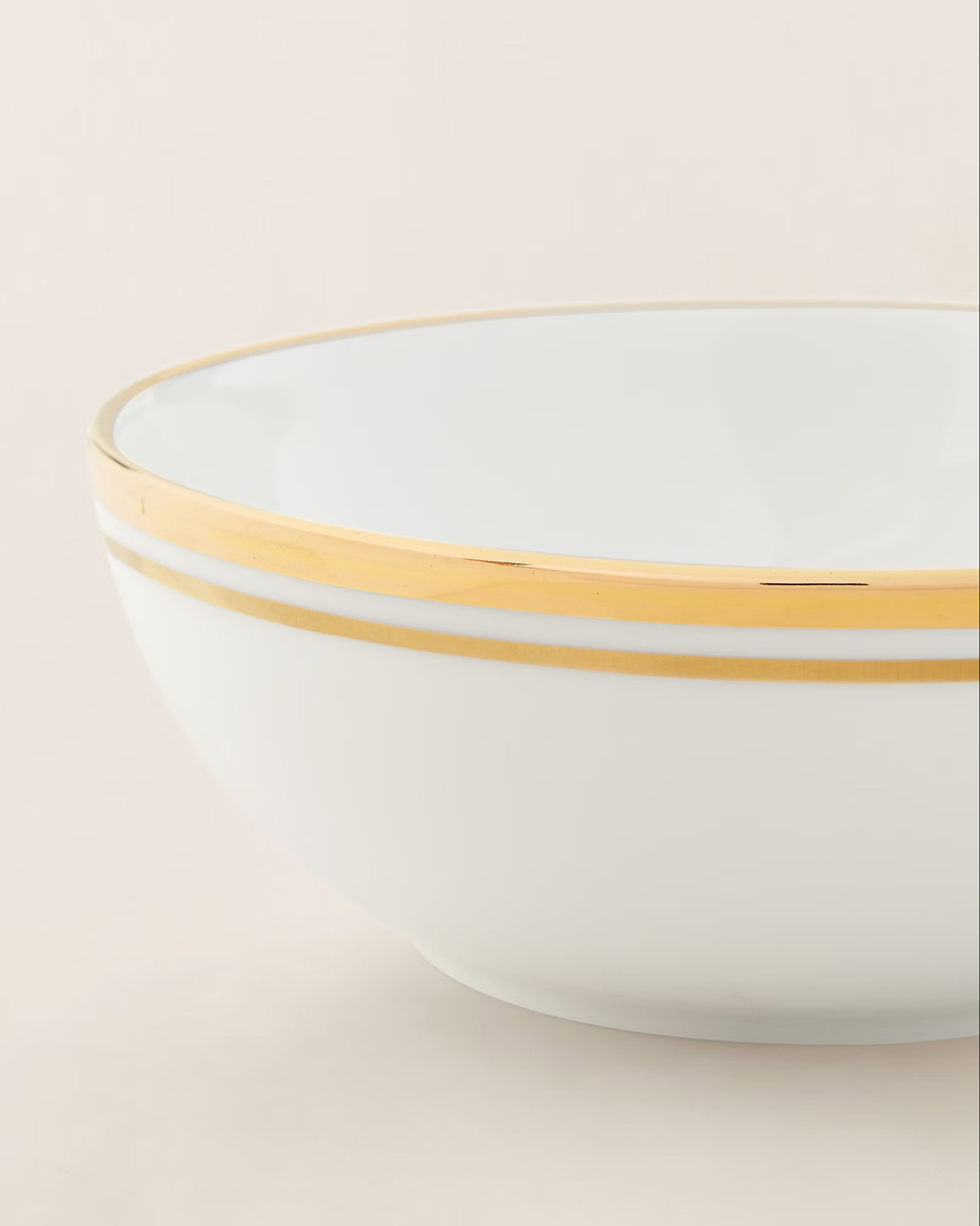 Herre | Til hjemmet | Ralph Lauren Home | Bowl and Plate Gift Set White/Gold