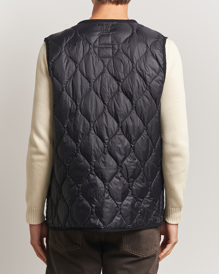 Herre | Jakker | TAION | Military Crew Neck Down Vest Black