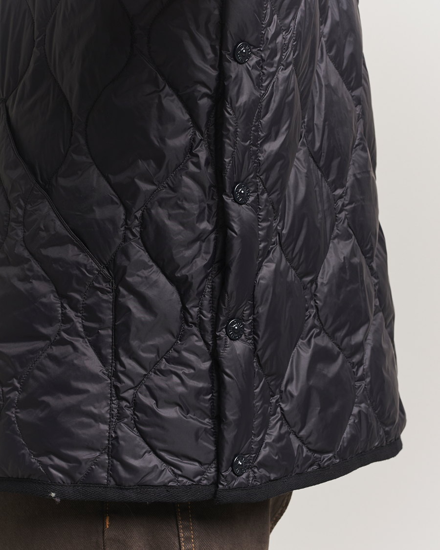 Herre | Jakker | TAION | Military Crew Neck Down Vest Black