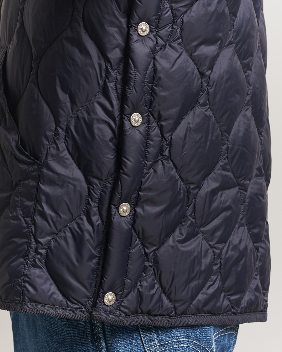 Herre | Veste | TAION | Military Crew Neck Down Vest Navy