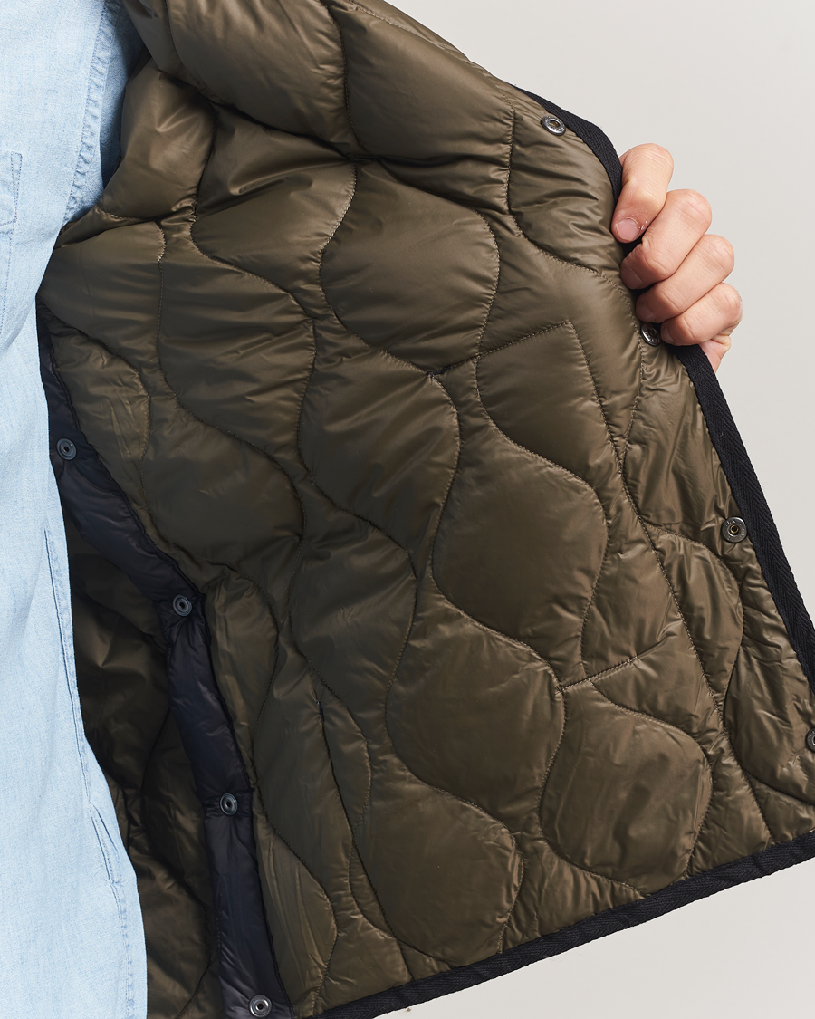 Herre | Jakker | TAION | Military Crew Neck Down Jacket Black