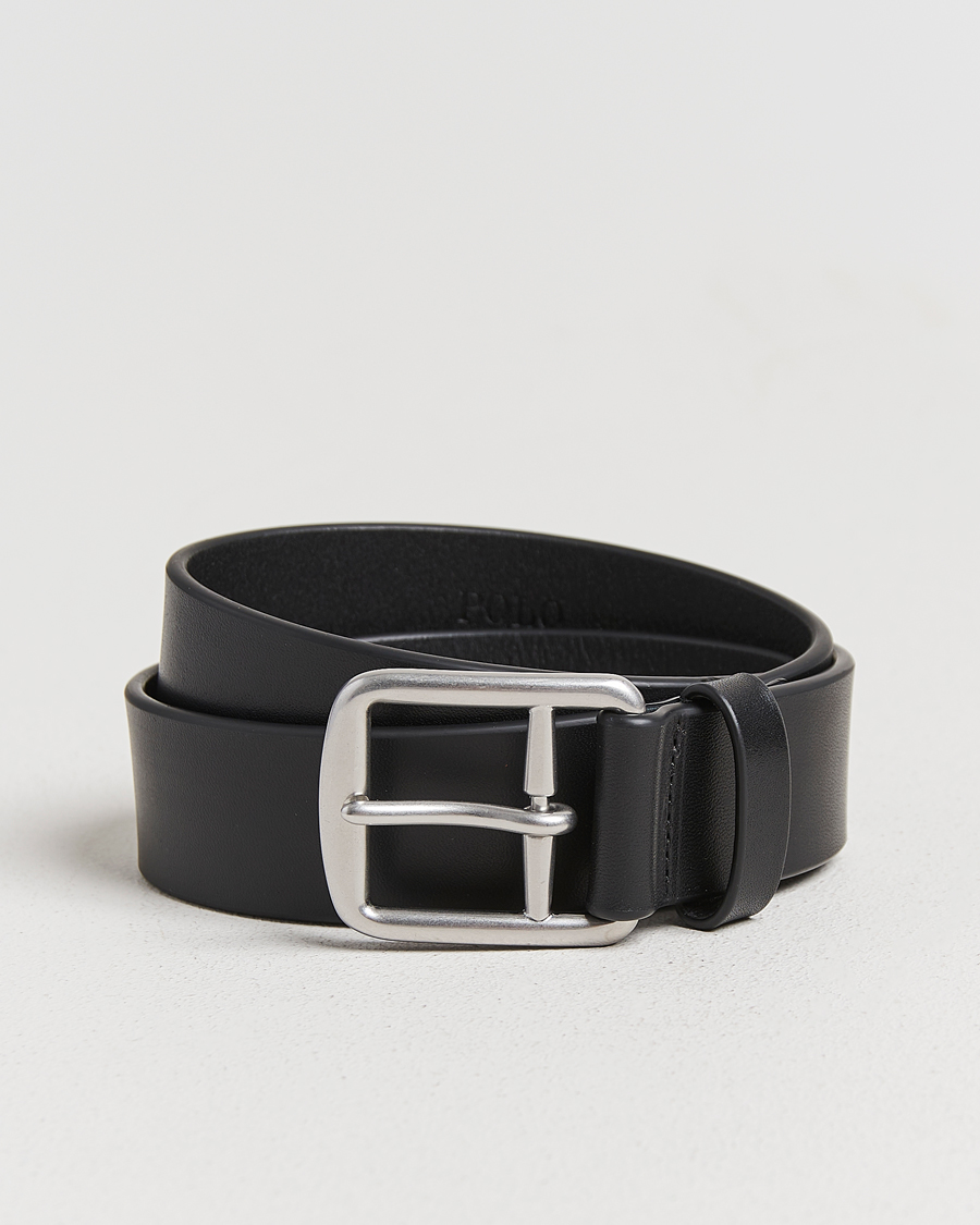 Herre | Bælter | Polo Ralph Lauren | Signature Pony Leather Belt Black