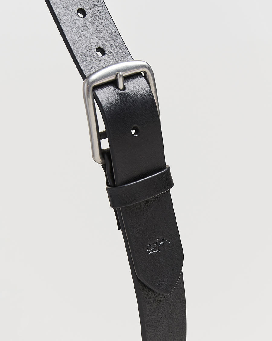 Herre | Bælter | Polo Ralph Lauren | Signature Pony Leather Belt Black