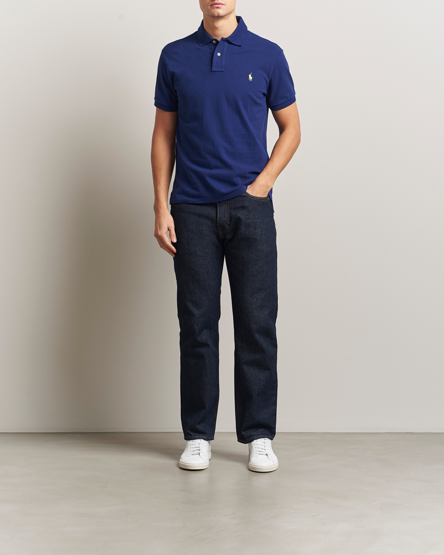Herre | Polotrøjer | Polo Ralph Lauren | Slim Fit Polo Fall Royal