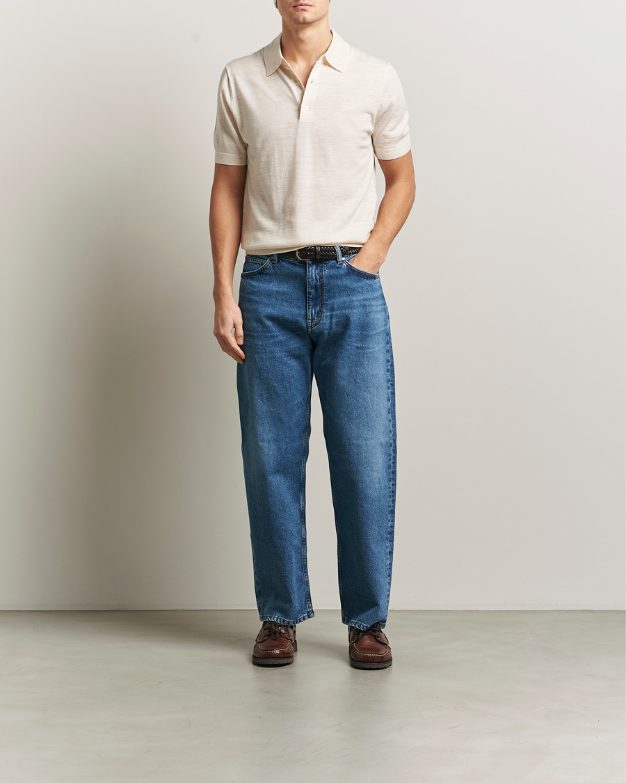 Herre | Polotrøjer | Gant | Extrafine Merino Polo Seed Melange