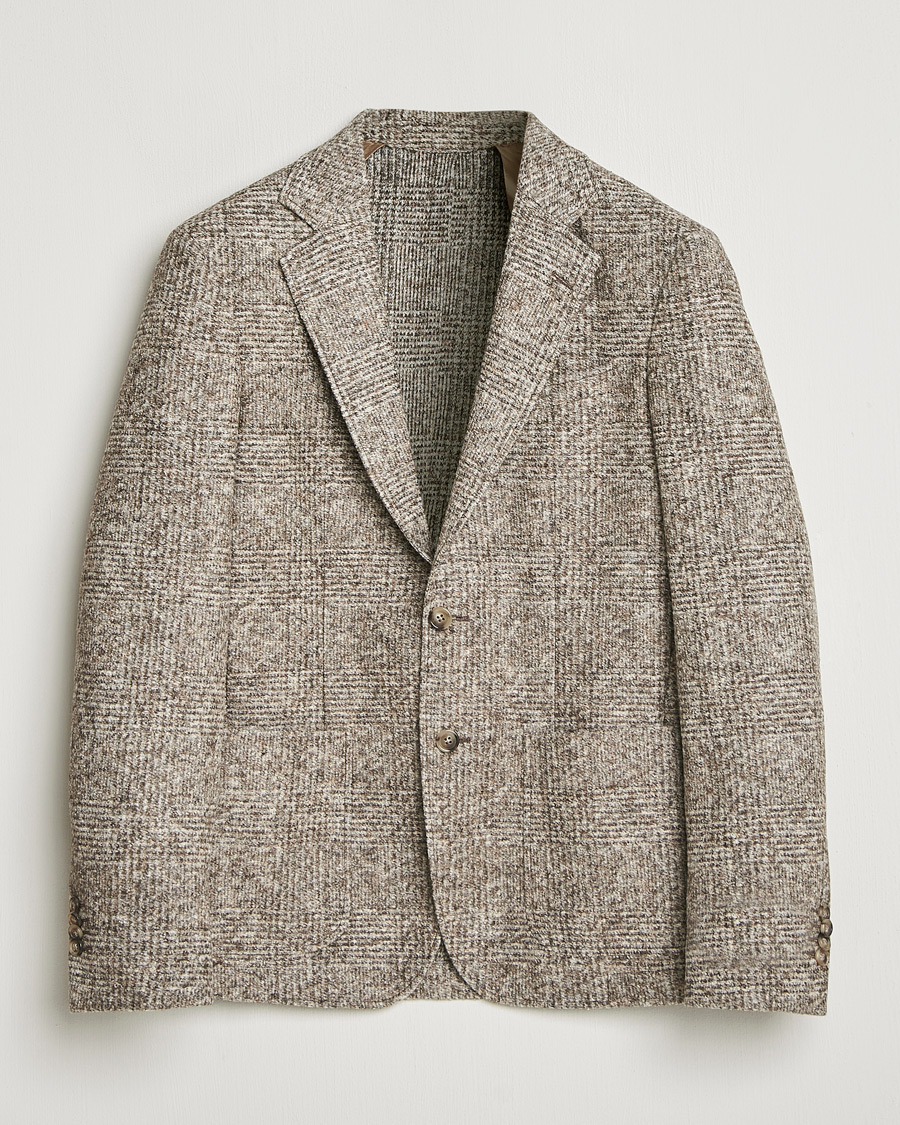 Herre | Blazere & jakker | GANT | Wool Checked Blazer Seed Melange