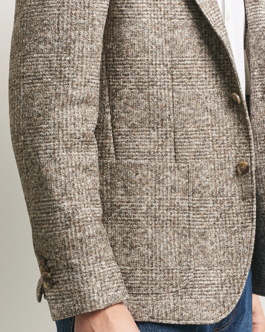 Herre | Blazere & jakker | GANT | Wool Checked Blazer Seed Melange
