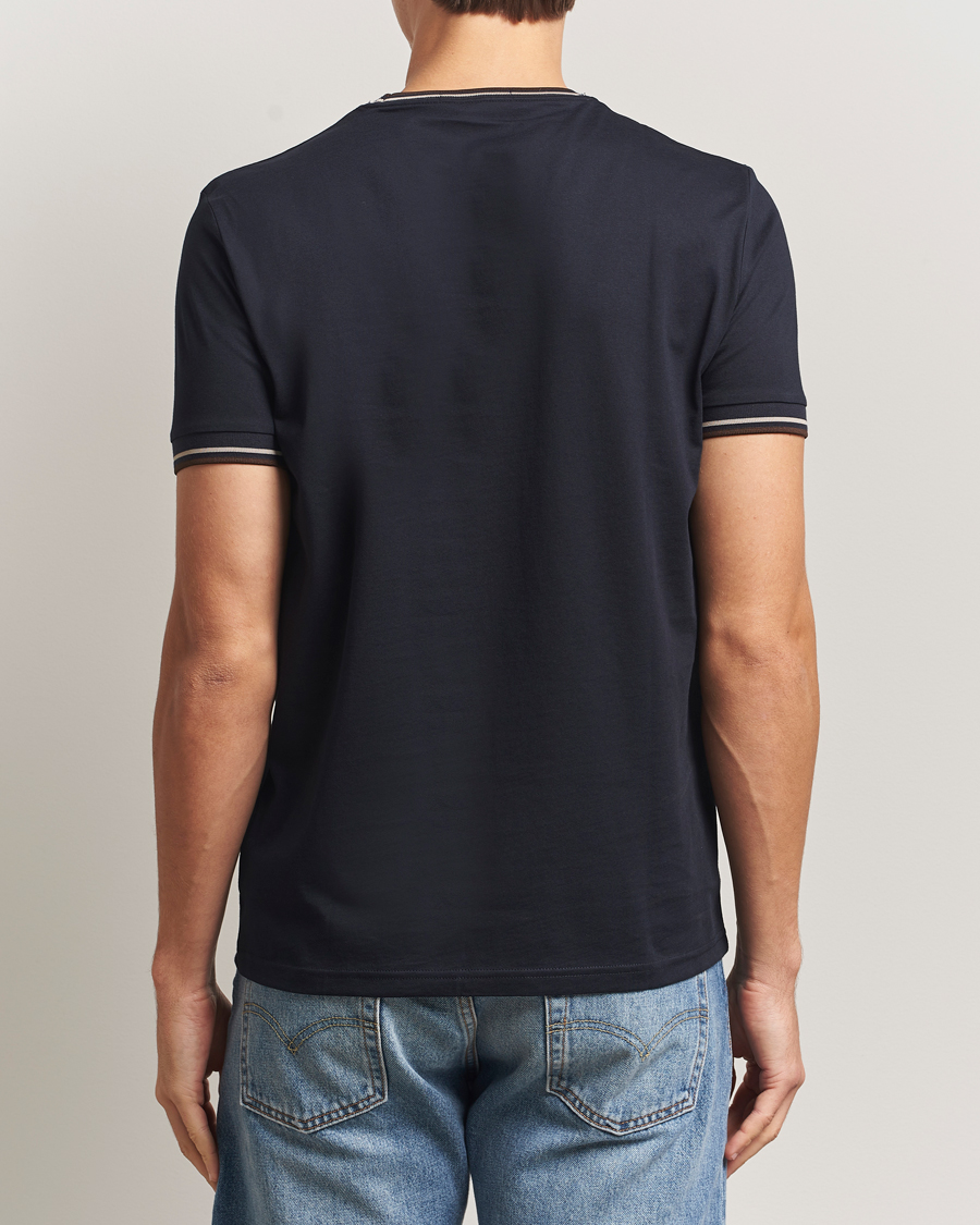 Herre | T-Shirts | Fred Perry | Twin Tipped T-Shirt Navy